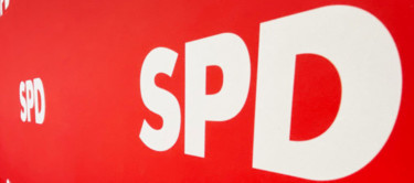 Rückwand SPD im Kurt-Schumacher-Haus